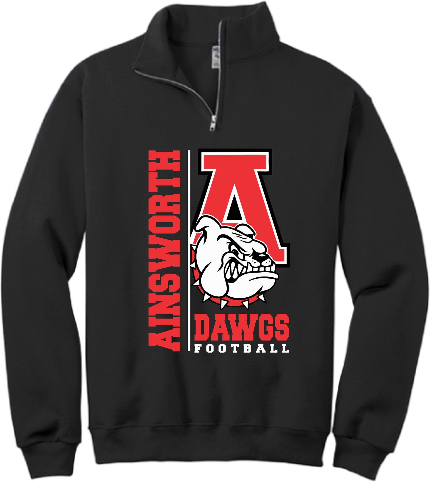 Football 1/4 Zip Sweatshirt