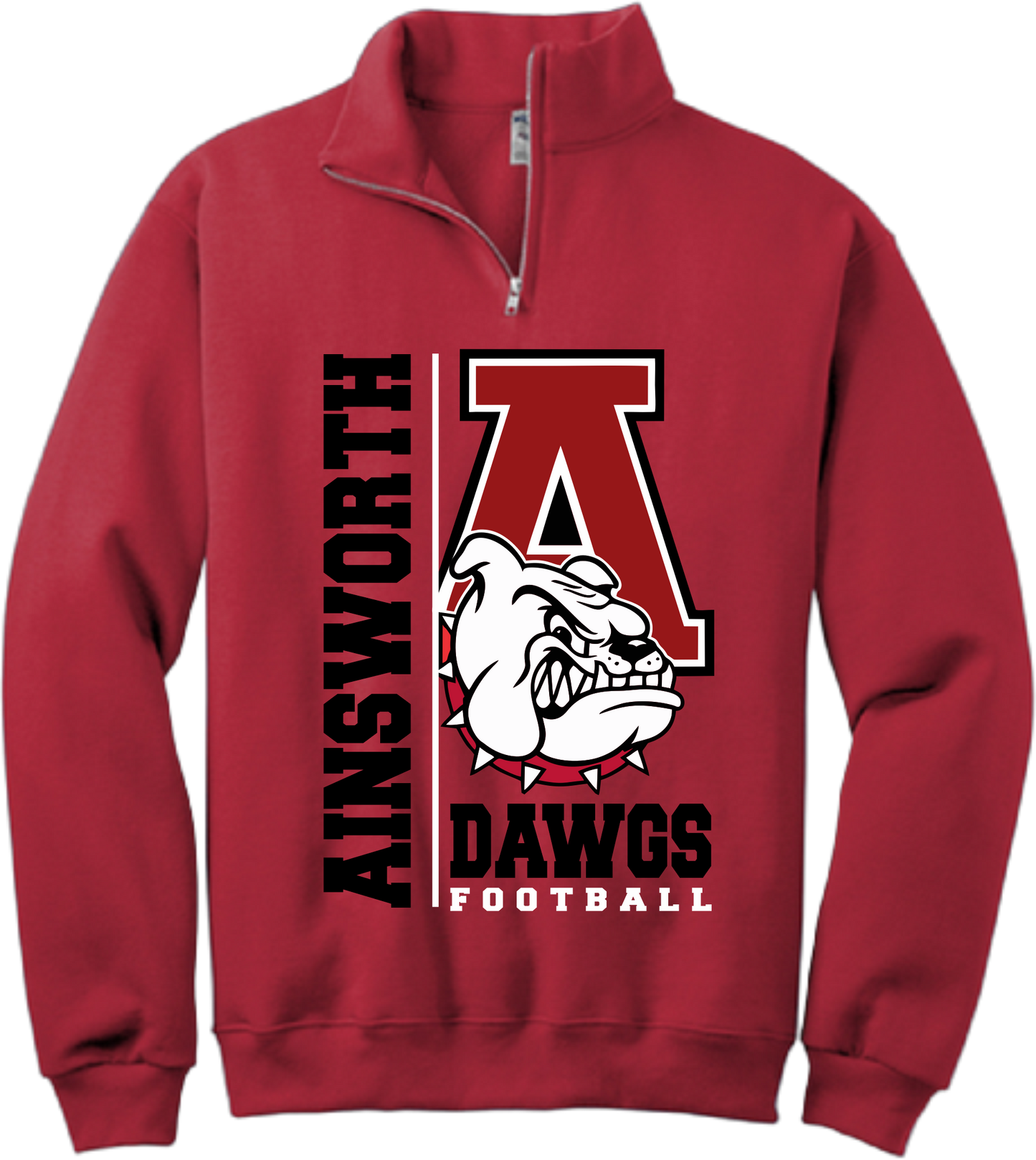 Football 1/4 Zip Sweatshirt